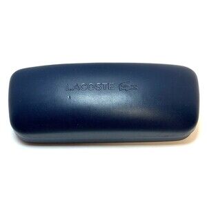 LACOSTE MEDIUM DARK BLUE HARD SUNGLASS CASE